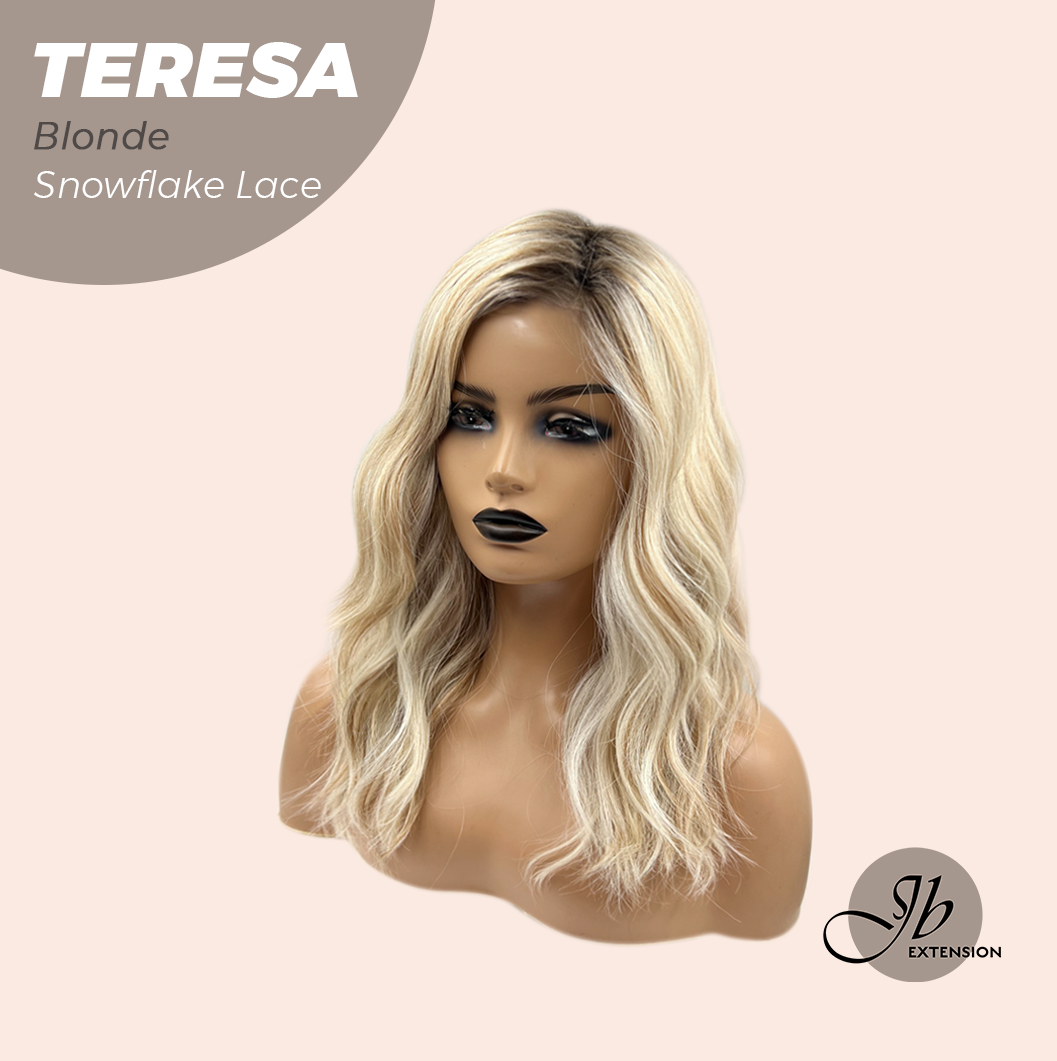 Get this Influencer Look with Mix Blonde Snowflake Lace TERESA BLONDE