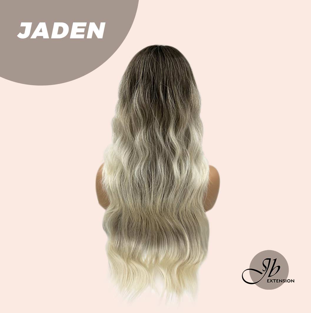 JBEXTENSION 26 Inches Light Blonde Body Wave Women Wig JADEN