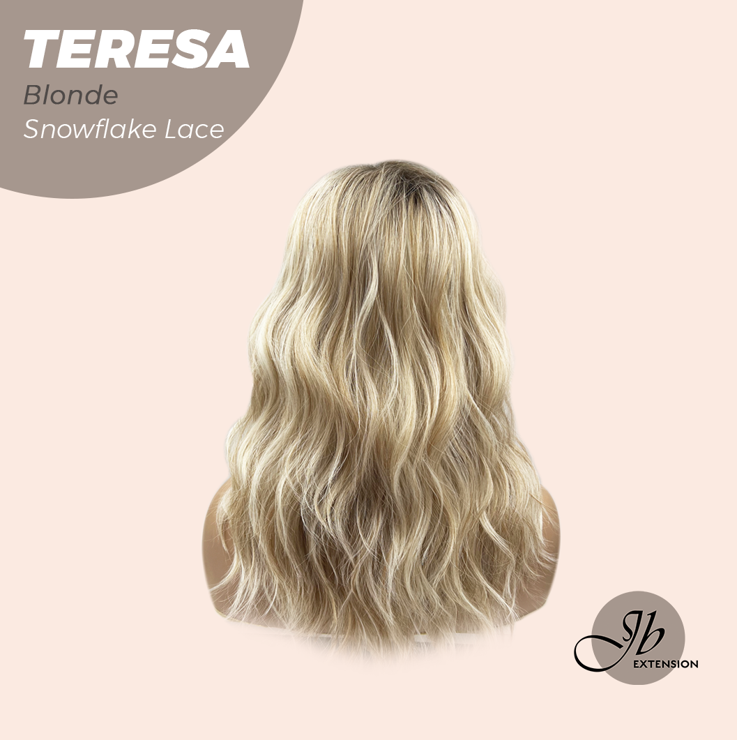 Get this Influencer Look with Mix Blonde Snowflake Lace TERESA BLONDE