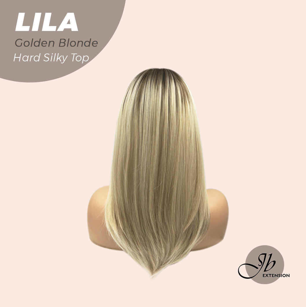 Get this Influencer Look with Hard Silky Top LILA GOLDEN BLONDE