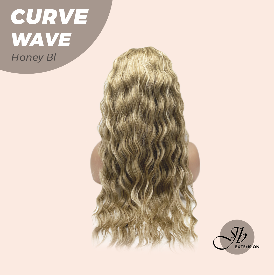 JBEXTENSION 26 Inches Long Wave Honey Blonde Headband Wig CURVE WAVE - HONEY BLONDE