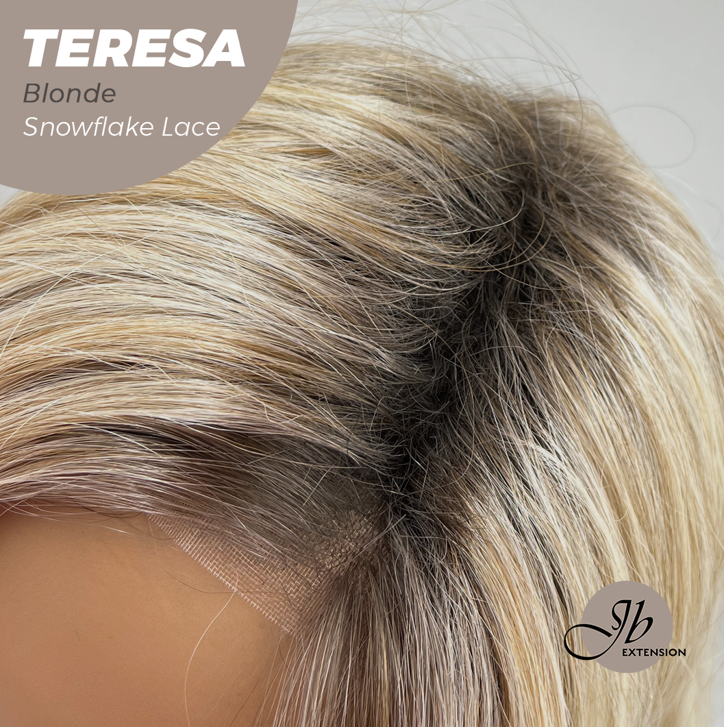Get this Influencer Look with Mix Blonde Snowflake Lace TERESA BLONDE
