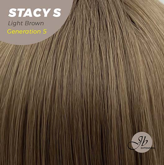 JBEXTENSION GENERATION FIVE 16 Inches Light Brown Straight Wig STACY S LIGHT BROWN