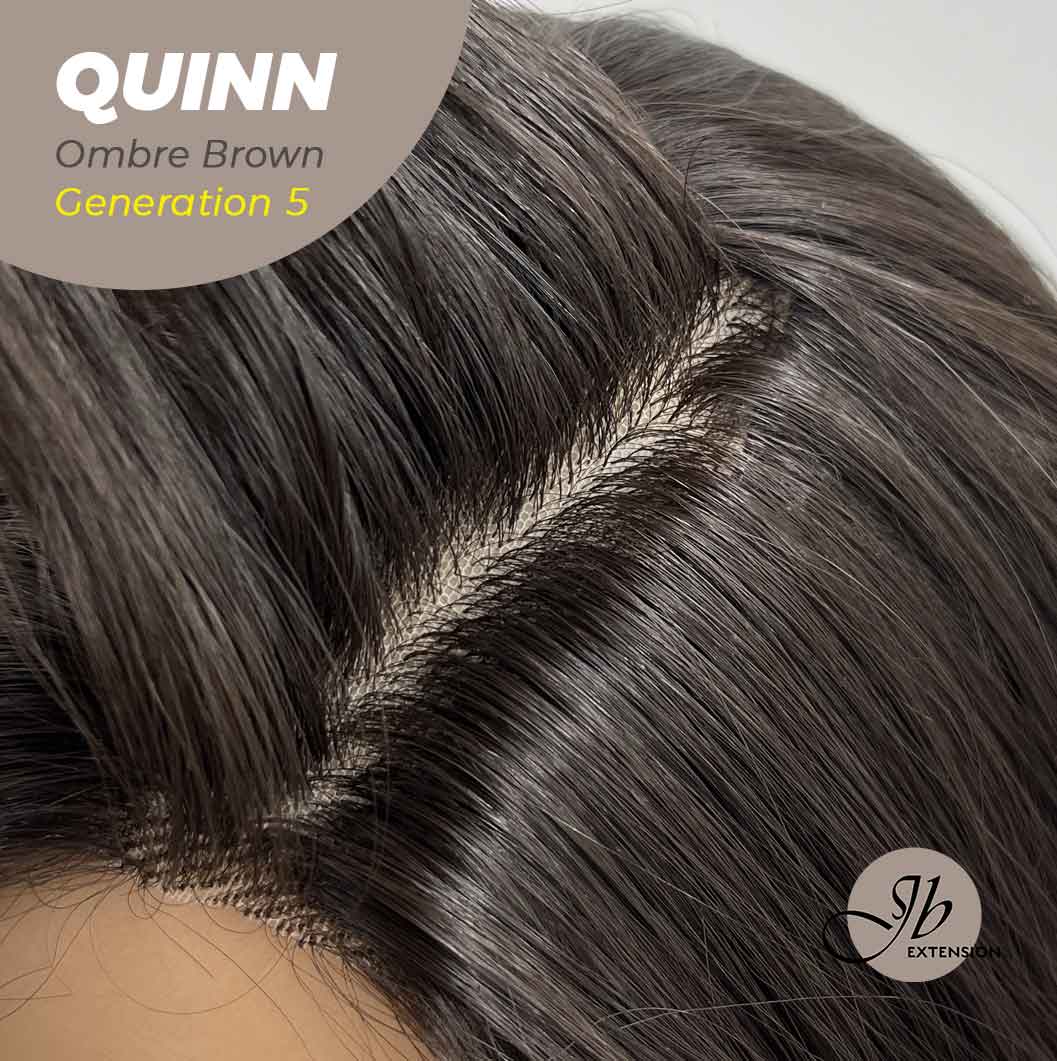 JBEXTENSION GENERATION FIVE 20 Inches Ombre Brown Body Wave Wig QUINN OMBRE BROWN G5