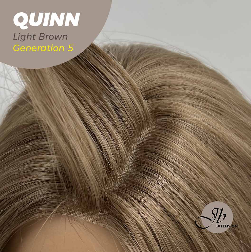 JBEXTENSION GENERATION FIVE 20 Inches Light Brown Body Wave Wig QUINN LIGHT BROWN G5