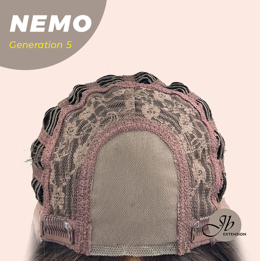 JBEXTENSION GENERATION FIVE 28 Inches Hime Cut Midnight Brown( Black/Brown) Wig NEMO G5