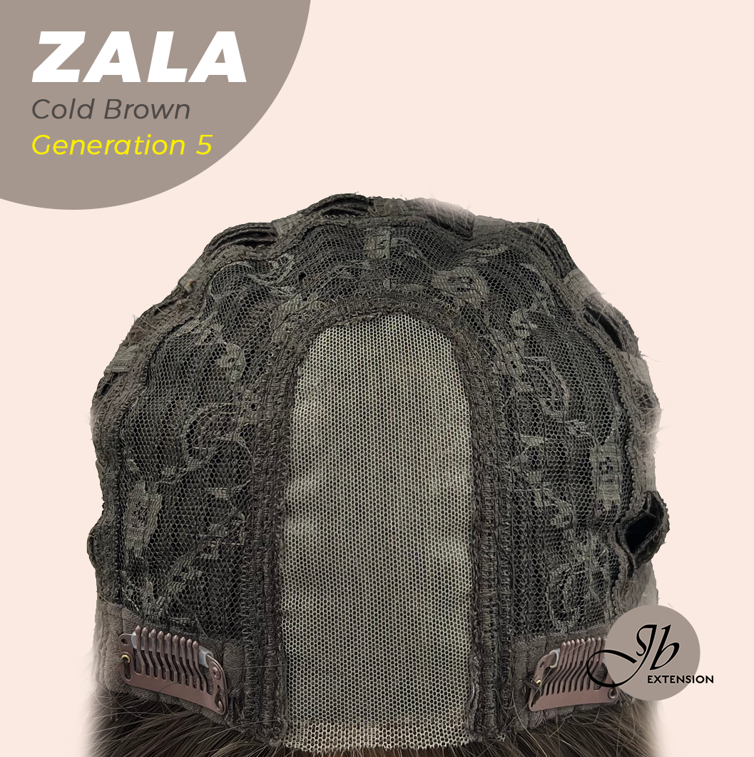 JBEXTENSION GENERATION FIVE 12 Inches Bob Cut Cold Brown Wig ZALA G5 COLD BROWN