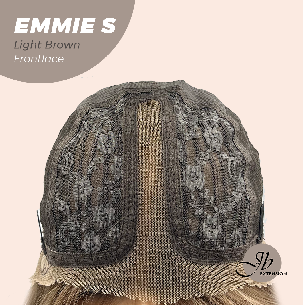 Nichole's Selection - 22 Inches Curly Light Brown Pre-Cut Frontlace Glueless Wig EMMIE S LIGHT BROWN