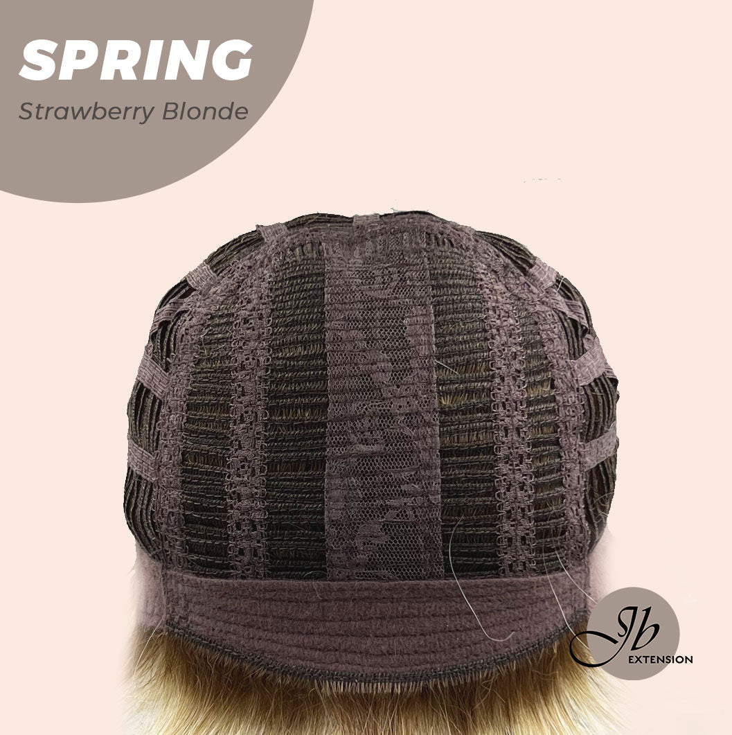 JBEXTENSION Pixie Cut Strawberry Blonde Peach Fashion Women Wig SPRING STRAWBERRY BLONDE