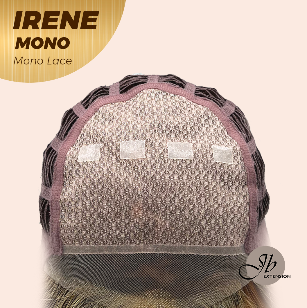 [PRE-ORDER] JBEXTENSION IRENE MONO Monofilament Handmade Wig 6X5 Full Monofilament Hand Tied Top Wig 19 Inches Hazelnut Curly Mono Lace Wig With Anti-slip Silicone Strips Glueless Wig IRENE MONO【BENDY EAR TABS】