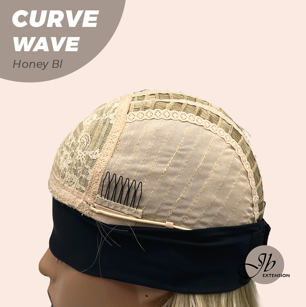 JBEXTENSION 26 Inches Long Wave Honey Blonde Headband Wig CURVE WAVE - HONEY BLONDE