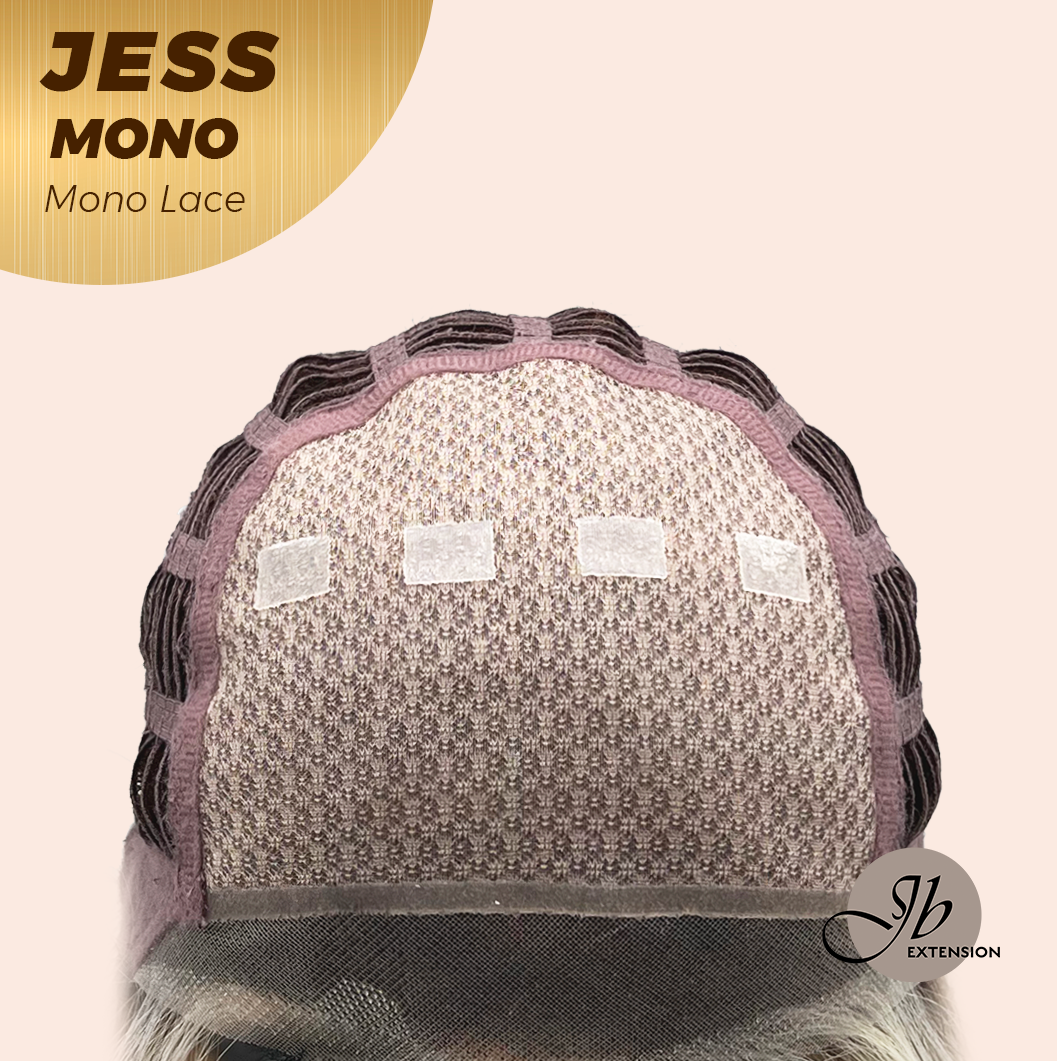 [PRE-ORDER] JBEXTENSION JESS MONO Monofilament Handmade Wig 6X5 Full Monofilament Hand Tied Top Wig 10 Inches Blonde Mono Lace Wig With Anti-slip Silicone Strips Glueless Wig JESS MONO【BENDY EAR TABS】