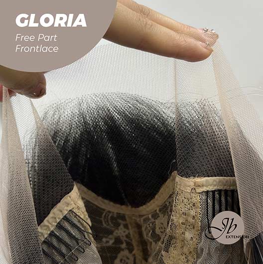 JBEXTENSION 30 Inches Blonde With Dark Root Extra Long Straight Lace Front Wig.Pre Plucked 6*14 HD Transparent Lace Frontal Glueless Wig GLORIA