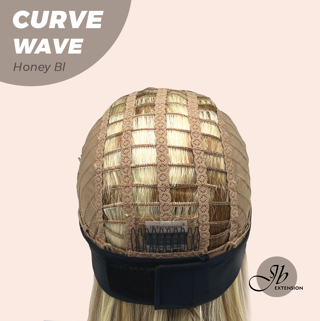 JBEXTENSION 26 Inches Long Wave Honey Blonde Headband Wig CURVE WAVE - HONEY BLONDE