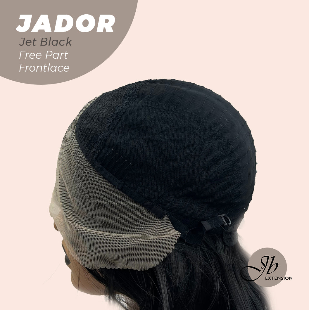 HOT OF SEASON -10 Inches Jet Black Curly Pre Plucked 13*3 HD Transparent Lace Frontal Swiss Lace Glueless Wig JADOR BLACK