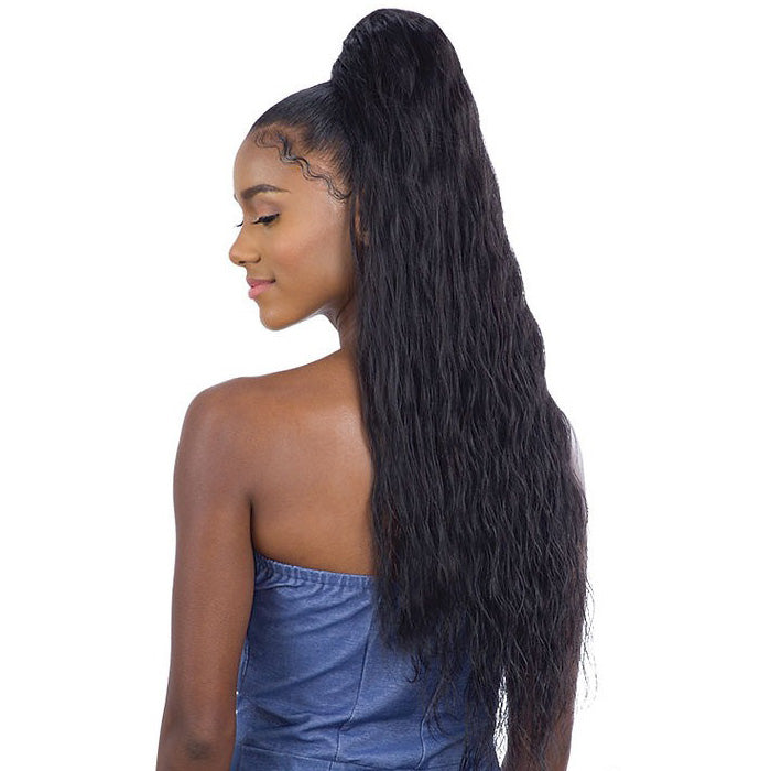 Mayde Beauty Wet & Curly Drawstring Ponytail - PERUVIAN DOLL