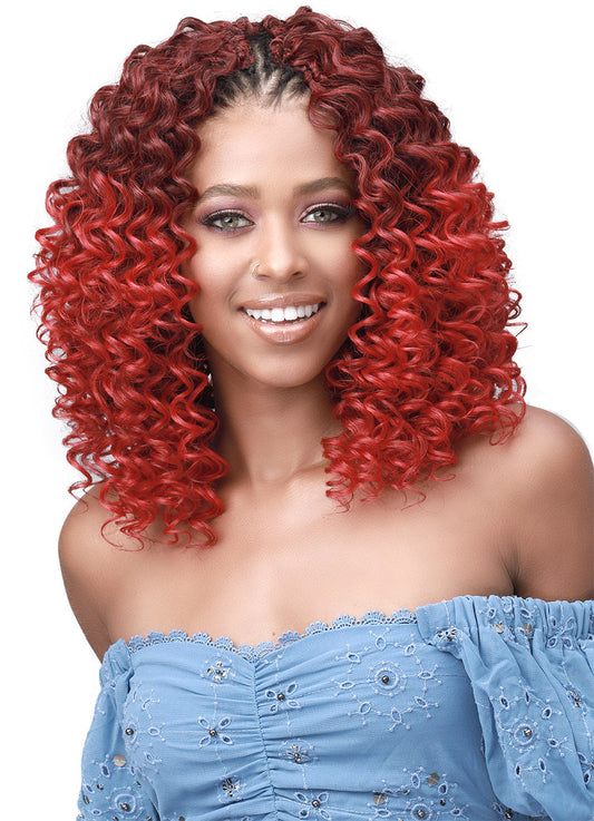 Bobbi Boss Synthetic Crochet Braid 2X BRAZILIAN PINEAPPLE DEEP 8"Inch