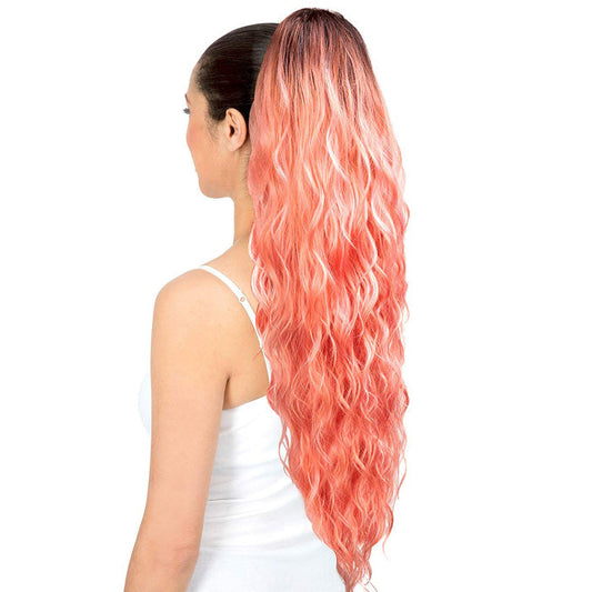 New Born Free Drawstring Ponytail - PLF03 LONG & FULL 03