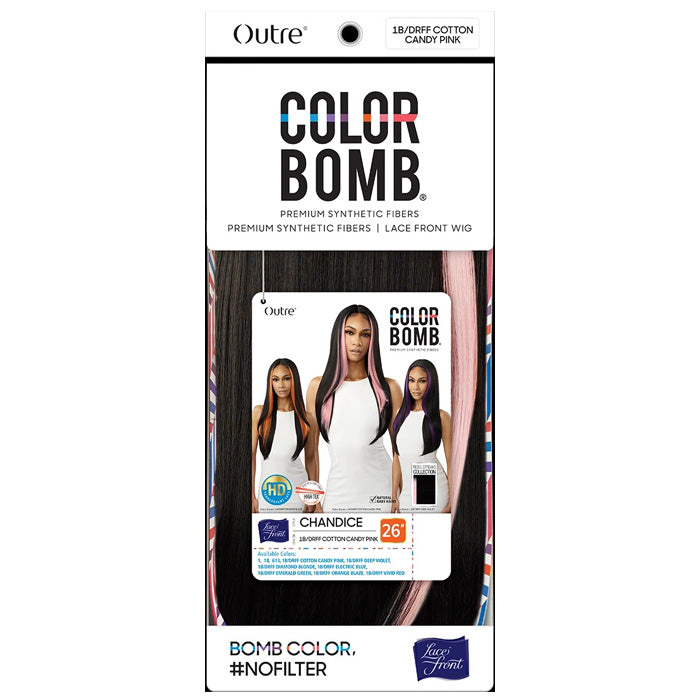 Outre Color Bomb Synthetic HD Lace Front Wig - CHANDICE