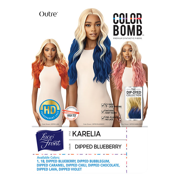 Outre Color Bomb 5" Deep Part HD Lace Front Wig - KARELIA