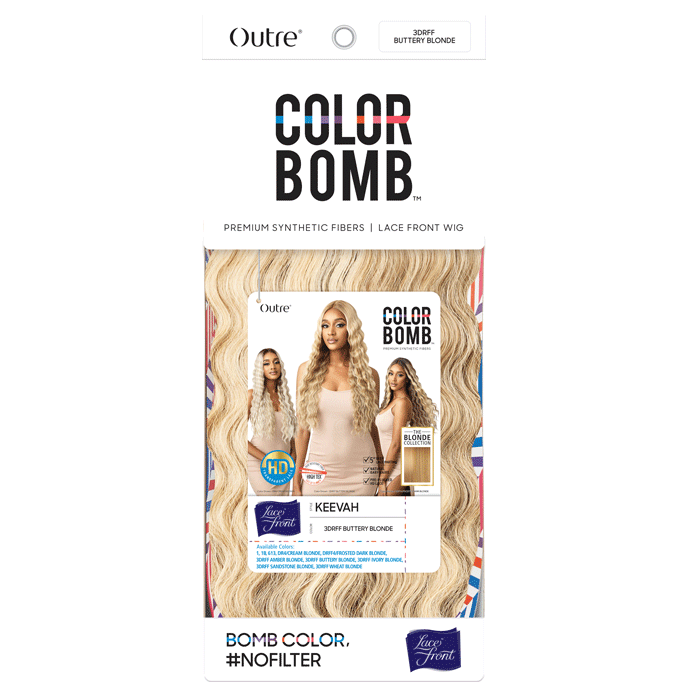 Outre Color Bomb 5" Deep Part HD Lace Front Wig - KEEVAH