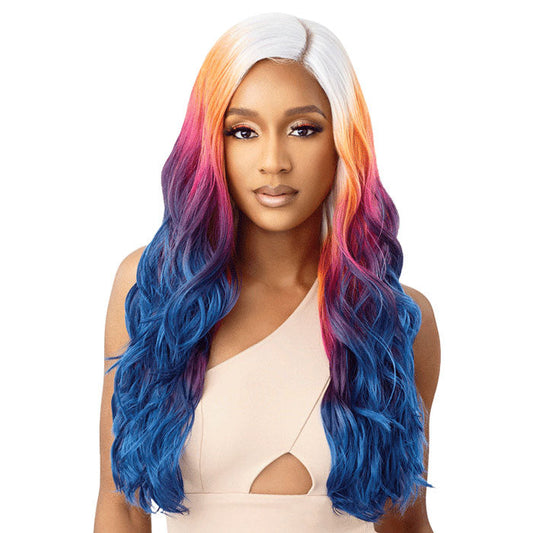 Outre Color Bomb HD Transparent Lace Front Wig - ZAHARA