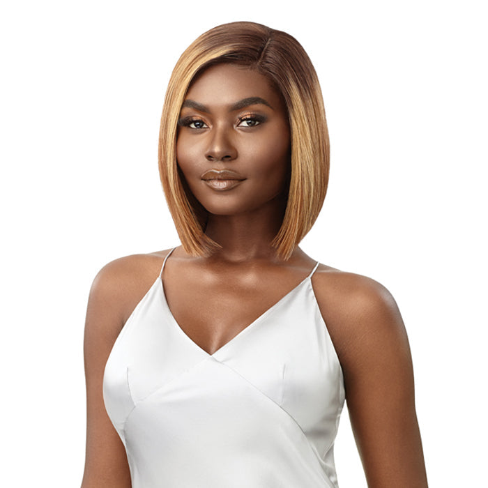 Outre Mytresses 100% Unprocessed Human Hair Custom Colored HD Lace Front Wig - HH LETISHA