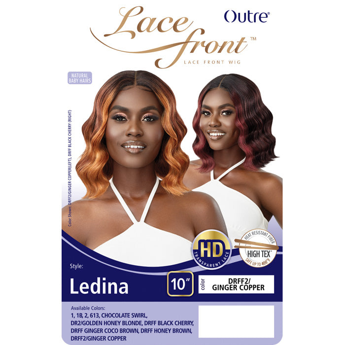 Outre HD Transparent Lace Front Wig - LEDINA