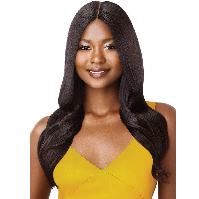 Outre The Daily Wig 100% Unprocessed Human Hair Lace Part Wig - STRAIGHT V-CUT 22"