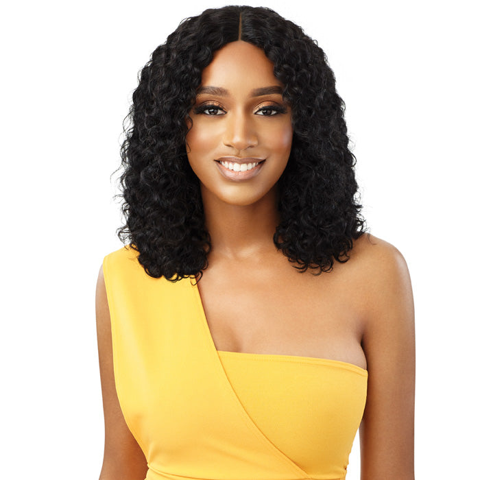 Outre The Daily 100% Unprocessed Human Hair Lace Part Wet & Wavy Wig - NATURAL CURLY 14