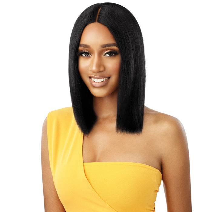 Outre The Daily 100% Unprocessed Human Hair Lace Part Wet & Wavy Wig - NATURAL CURLY 14