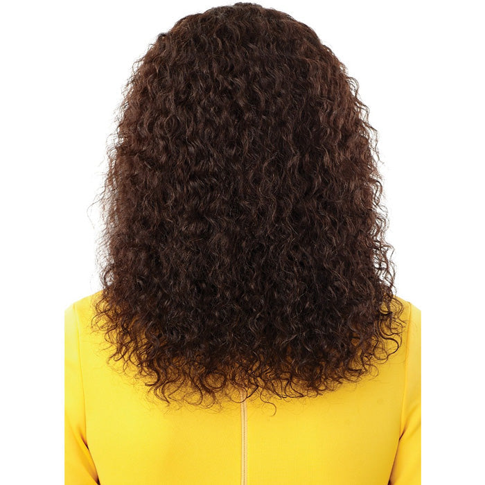 Outre The Daily 100% Unprocessed Human Hair Lace Part Wet & Wavy Wig - NATURAL DEEP 16