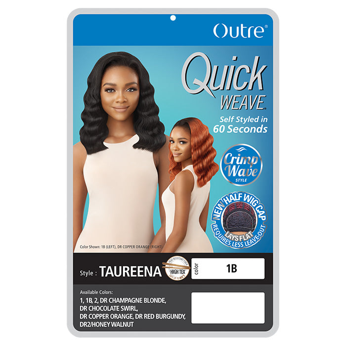 Outre Quick Weave Half Wig - TAUREENA