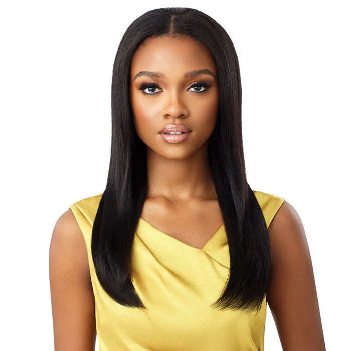 Outre Mytresses Gold Label 100% Unprocessed Human U-Part Cap Leave Out Wig - HH BRIAZILIAN STRAIGHT 20"