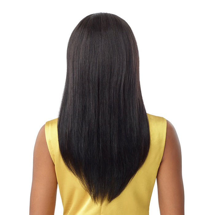 Outre Mytresses Gold Label 100% Unprocessed Human U-Part Cap Leave Out Wig - HH BRIAZILIAN STRAIGHT 20"