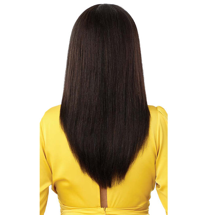 Outre Mytresses 100% Unprocessed Human Hair Leave Out U Part Cap Wig - DOMINICAN STRAIGHT 20