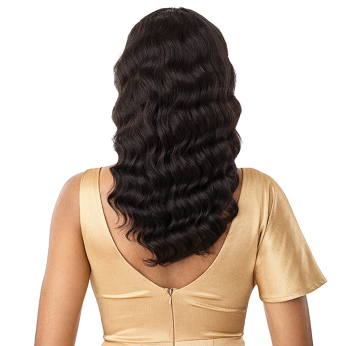 Outre Mytresses 100% Unprocessed Human Hair Leave Out U Part Cap Wig - LOOSE DEEP 20
