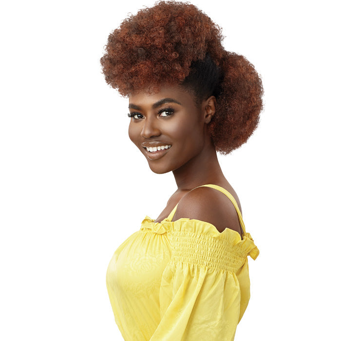 Outre Converti Cap Half Wig - AFRO QUEEN