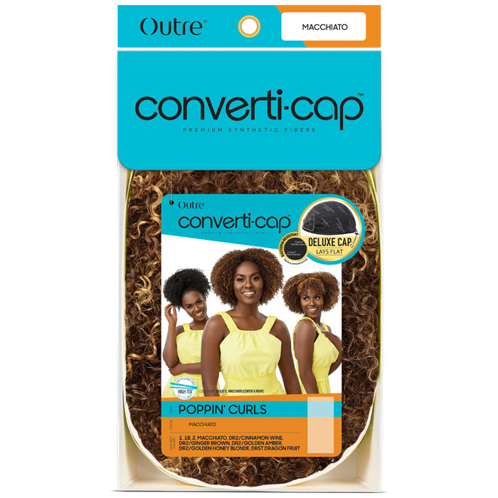 Outre Converti Cap Half Wig - POPPIN CURLS