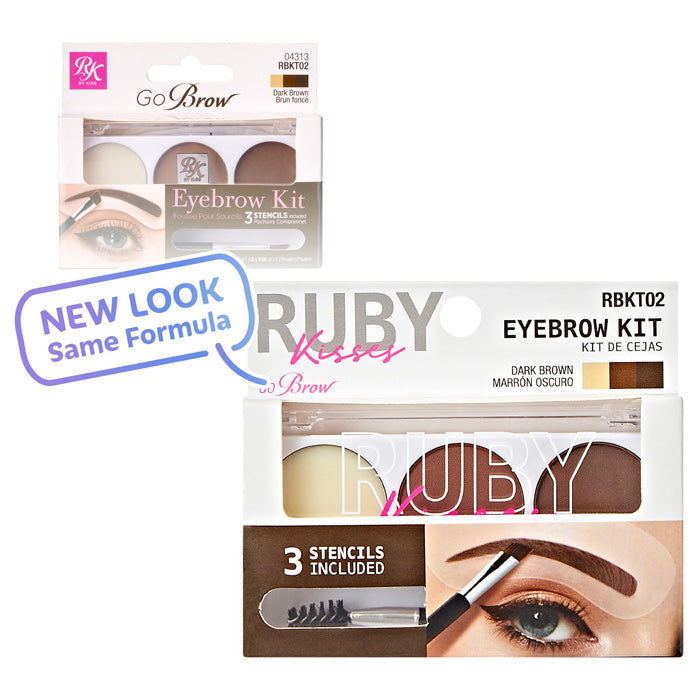 Ruby Kisses By Kiss Go Brow EYEBROW KIT
