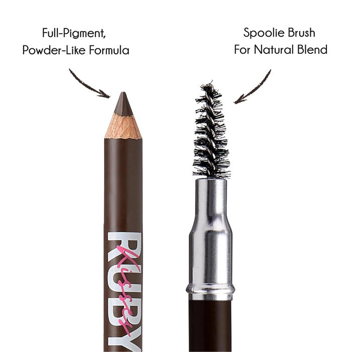 Ruby Kisses By Kiss Go Brow Eyebrow Pencil BROW WOODEN PENCIL