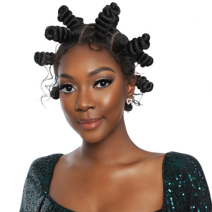 Mane Red Carpet Hand-Tied HD Pre-Styles Braided Full Lace Wig - RCFB201-ZULU BANTU KNOTS