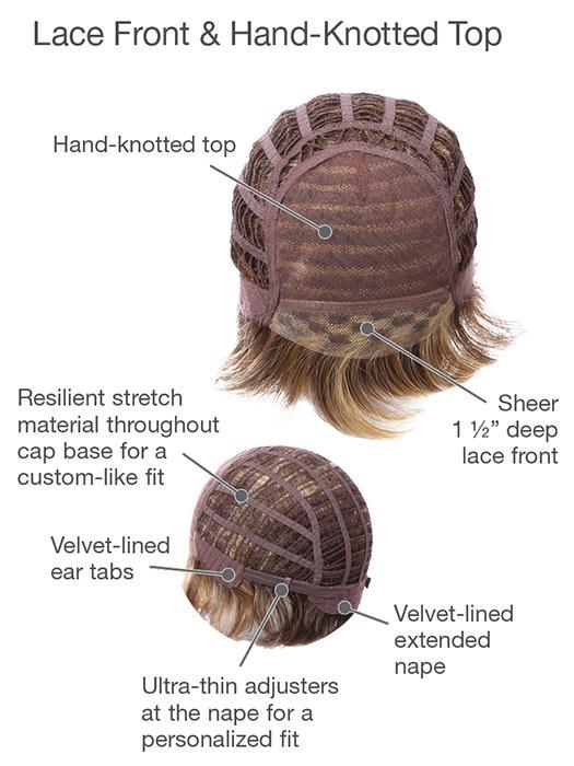 Carte Blanche | Synthetic Lace Front Wig (Hand-Tied Top)