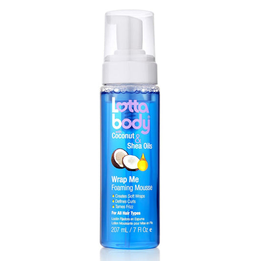 Lottabody Wrap Me Coconut & Shea Oil - FOAMING MOUSSE 7 oz