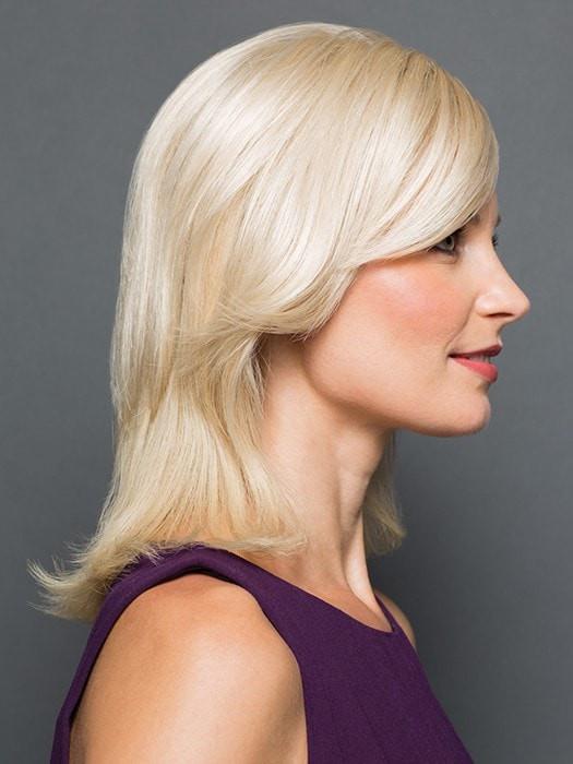 Chameleon | Synthetic Clip In Bangs/ Hair Topper (Mono Base)