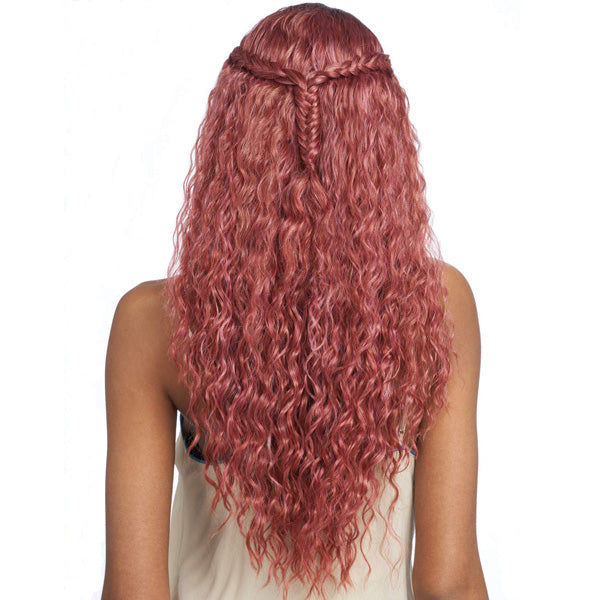 Vanessa Slayed Hand-Tied Deep Middle C-Part Lace Wig - TSB SAYNA