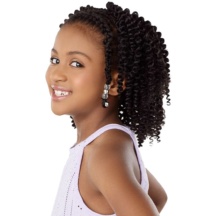 Sensationnel Kids Braids Lulu Mini Pre-looped Crochet Braids - 2X WAND TWIST 7