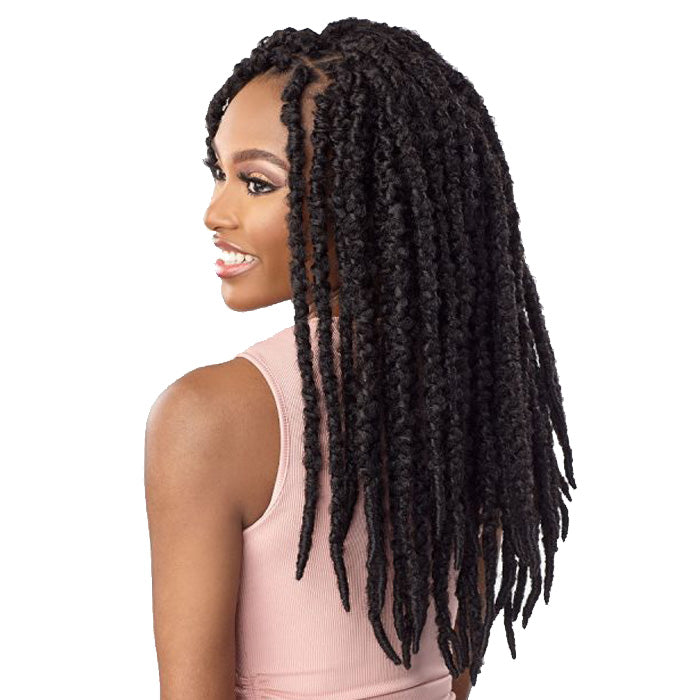 Sensationnel Lulutress Pre-Looped Crochet Braid - 2X WATER WAVE LOCS 18"