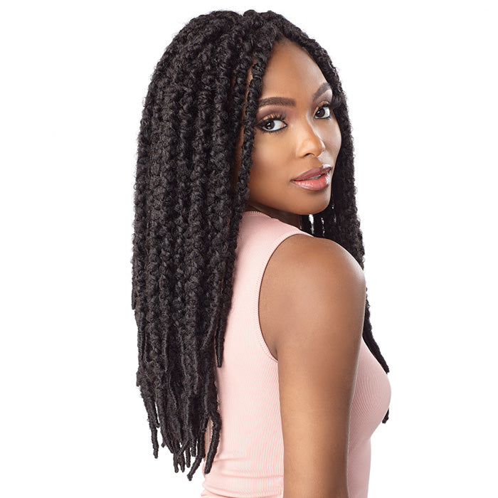 Sensationnel Lulutress Pre-Looped Crochet Braid - 2X WATER WAVE LOCS 18"