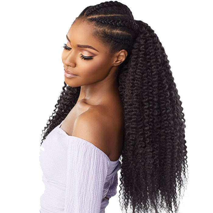 Sensationnel Lulutress Fully-Folded Crochet Braid - 3X DRIP CURL 20"
